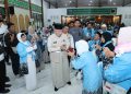 Lepas JCH Kloter 1, Gubernur Kalsel Mengingatkan Jaga Kesehatan dan Kebersamaan