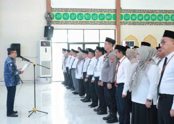 PHD dan Tim Pendukung PPIH Embarkasi Haji Banjarmasin Dikukuhkan