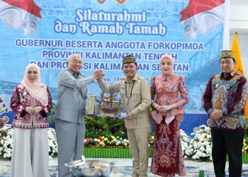 Gubernur Kalsel dan Gubernur Kalteng Sepakat Perkuat Ketahanan Pangan hingga Penanggulangan Banjir