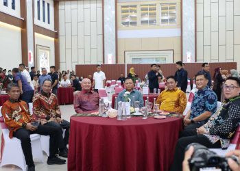 Gubernur H Muhidin Ramah Tamah dengan Pangdam XXII/ Tambun Bungai dan Forkopimda Kalteng