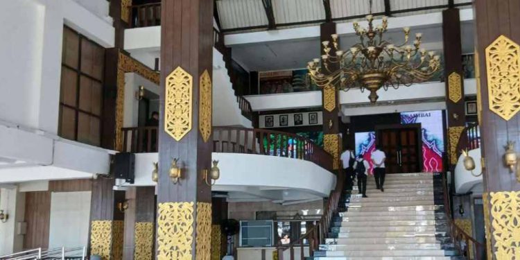 Kantor Pemko Banjarmasin yang masih mempelajari kebijakan WFH. (foto : shn/seputaran)