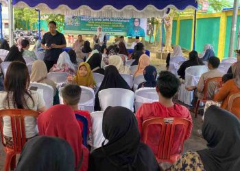 Reses di Teluk Kelayan, Hilyah Aulia Edukasi Warga Pemilahan Sampah