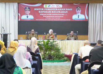 Koperasi Kelurahan Merah Putih di Banjarmasin Diberikan Bimtek