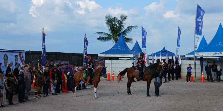 Peserta kejuaraan berkuda memanah Walikota Cup. (foto : shn/seputaran)