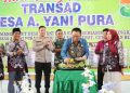 Wabup Tapin Ajak Warga Desa A Yani Pura Jaga Semangat Kebersamaan dan Gotong Royong