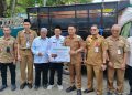 Sapi Kurban Presiden Diserahkan di Masjid Agung Miftahul Ihsan