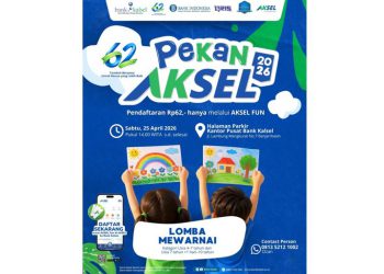 Pekan AKSEL 2026, Bank Kalsel Gelar Lomba Mewarna untuk Anak-anak 