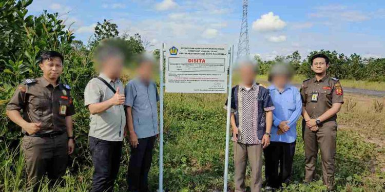 Salah satu aset penunggak pajak yang disita DPJ Kalselteng. (foto : istimewa)