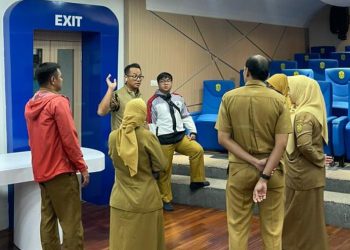 Plt Kadiskominfotik Banjarmasin Tinjau Sejumlah Fasilitas