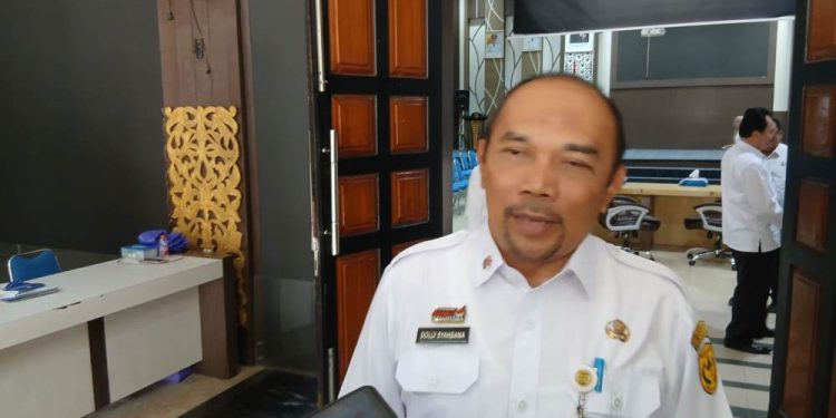 Plt Sekdako Banjarmasin Dolly Syahbana. (foto : shn/seputaran)