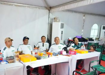 Bupati H Yamani dan Wabup H Juanda Beri Dukungan kepada Tiga Pereli Tapin