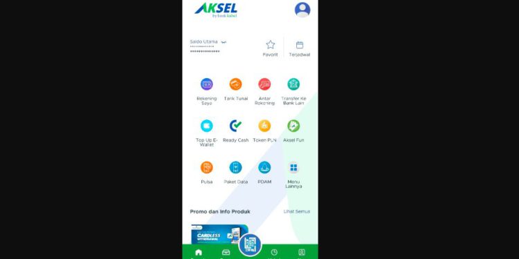Aplikasi Aksel by Bank Kalsel. (foto : istimewa)