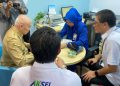 Gubernur Muhidin Jadi Nasabah Perdana Bank Kalsel Status Bank Devisa