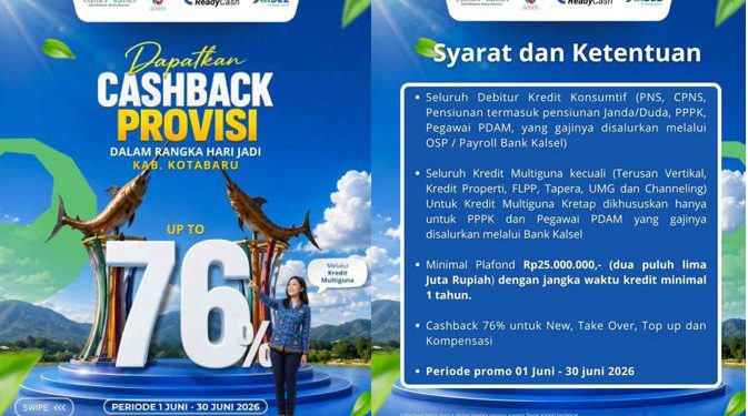 Promo cashback.