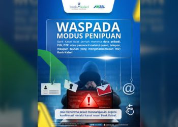 Bank Kalsel Imbau Nasabah Jangan Bagikan Kode OTP