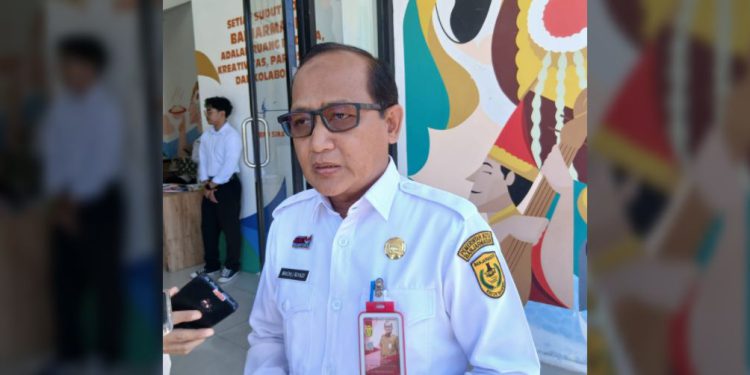 Kepala Diskopumker Banjarmasin Machli Riyadi. (foto : shn/seputaran)