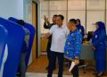 Bupati HST Tinjau Penerapan SBS di Bank Kalsel Cabang Barabai