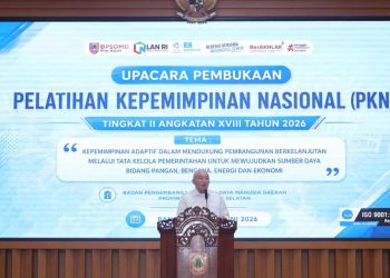 Gubernur Muhidin : PKN Menentukan Pejabat yang Layak dan Tidak