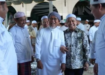 Hadiri Haul ke-4 KH Imansyah Amir, Bupati Yamani Komitmen Dukung Kegiatan Keagamaan
