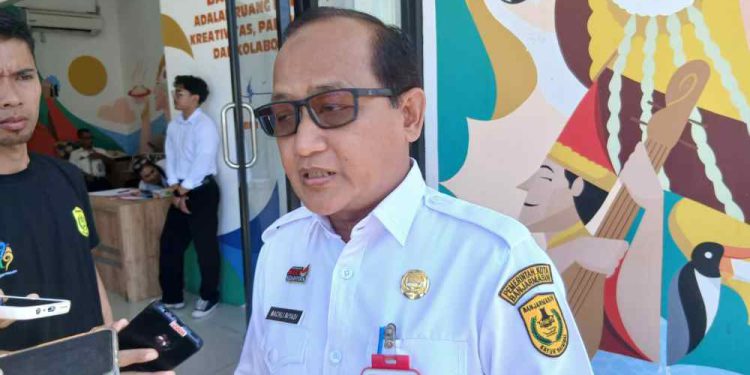 Kepala Diskopumker Banjarmasin Machli Riyadi. (foto : shn/seputaran)