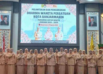 Resmi Dikukuhkan, Program DWP Banjarmasin Dinilai Sangat Bagus