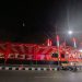 Balai Kota Banjarmasin Tata Panggung Buat 1000 Tamu Undangan Upacara HUT ke-81 RI