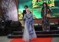 Kenakan Sasirangan, Hj. Fathul Jannah Muhidin Tampil Memukau di Pamor Borneo 2026