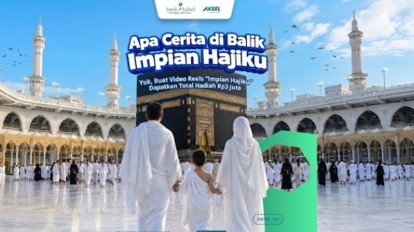 Bank Kalsel Syariah gelar Lomba Video Reels dalam rangka milad. (foto : istimewa)