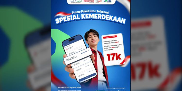 Bank Kalsel hadirkan promo spesial di momen HUT RI. (foto : bank kalsel)