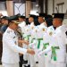 Dikukuhkan, 34 Paskibraka Banjarmasin Siap Kibarkan Sang Merah Putih di Balai Kota