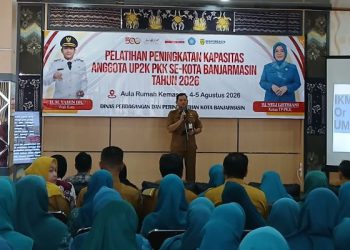 Pelatihan UP2K PKK Banjarmasin untuk Melek Digital 