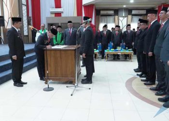 Tujuh Pejabat Pemko Banjarmasin Dilantik, Walikota Minta Target Kinerja 100 Hari