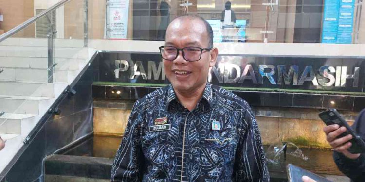 Dirut PAM Bandarmasih Zulbadi. (foto : shn/seputaran)