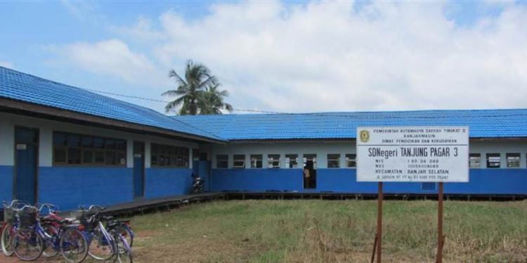 SDN Tanjung Pagar 3 Banjarmasin. (foto : shn/seputaran)