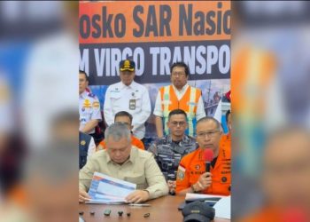 Basarnas Ungkap Dugaan Sementara Penyebab KM Virgo Transport 8 Terbalik