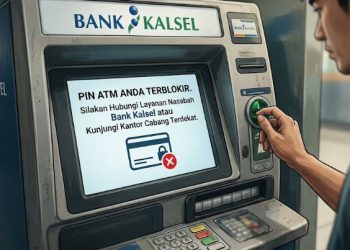 ATM Terblokir, Nasabah Bisa Bertransaksi Via Aksel by Bank Kalsel
