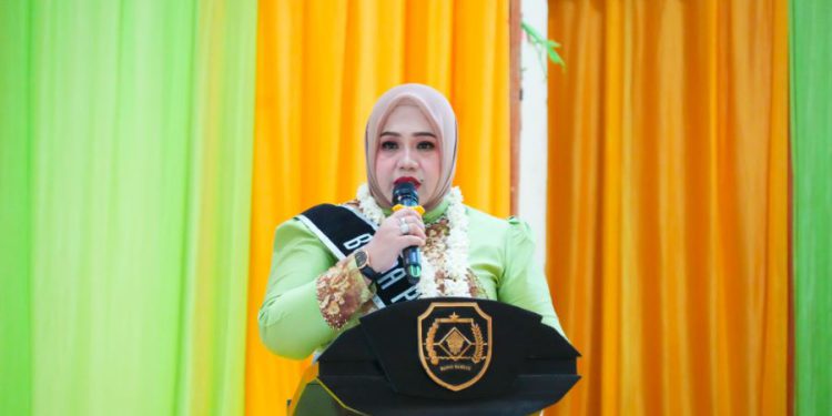 Bunda PAUD Tapin Hj Faridah Yamani. (foto : istimewa)