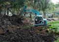 Kolam di Kawasan Taman Kamboja Dikeruk