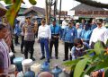 PAM Bandarmasih Sediakan 4 Tandon Air utuk Warga Kuin Cerucuk, Walikota dan Kapolresta Lakukan Peninjauan
