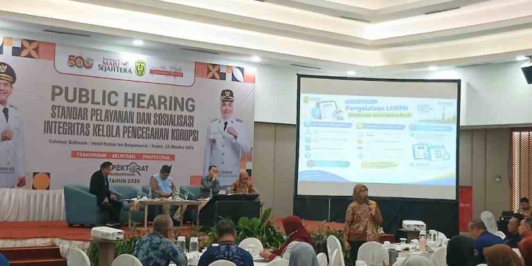 Public Hearing yang digelar Inspektorat Banjarmasin. (foto : shn/seputaran)