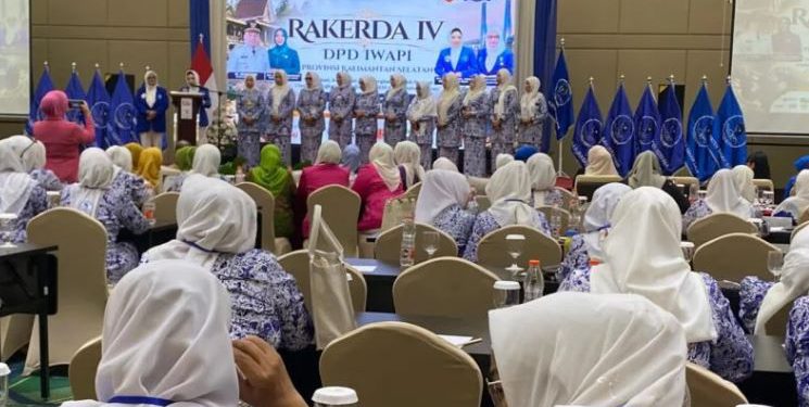 Rakerda IV DPD IWAPI Kalsel di Hotel Grand Maya Banjarbaru. (foto : istimewa)