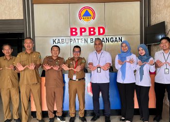 Bank Kalsel Cabang Paringin Pererat Kemitraan dengan BPBD Balangan