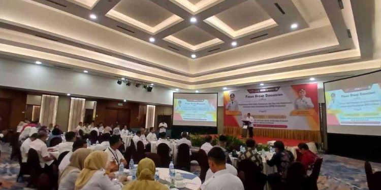 FGD pengembangan Iklim usaha. (foto : shn/seputaran)